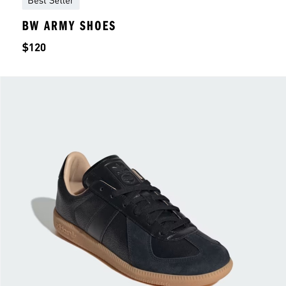 adidas BW Army Black Sneakers